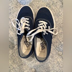 Vans size 6 Navy Sneakers
